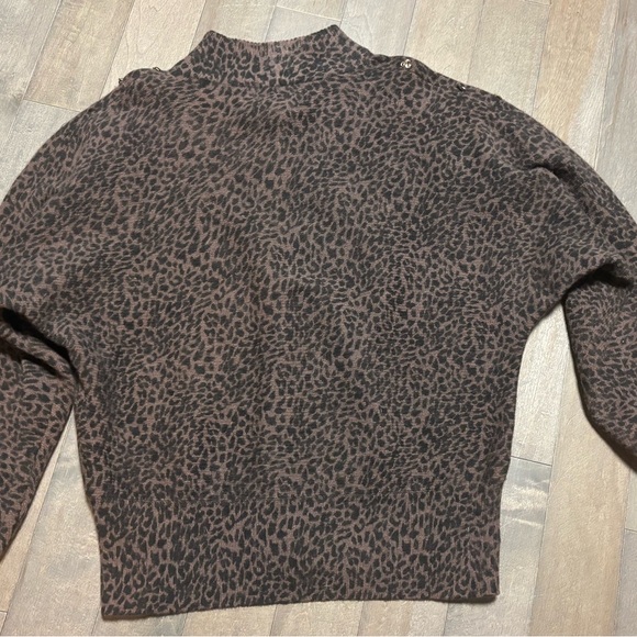 Vintage 80s Cedars Lambswool Angora Sweater S Hong Kong Leather Hedgehog - Picture 2 of 11